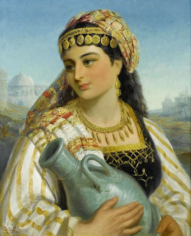 A North African Beauty by Robert Kemm