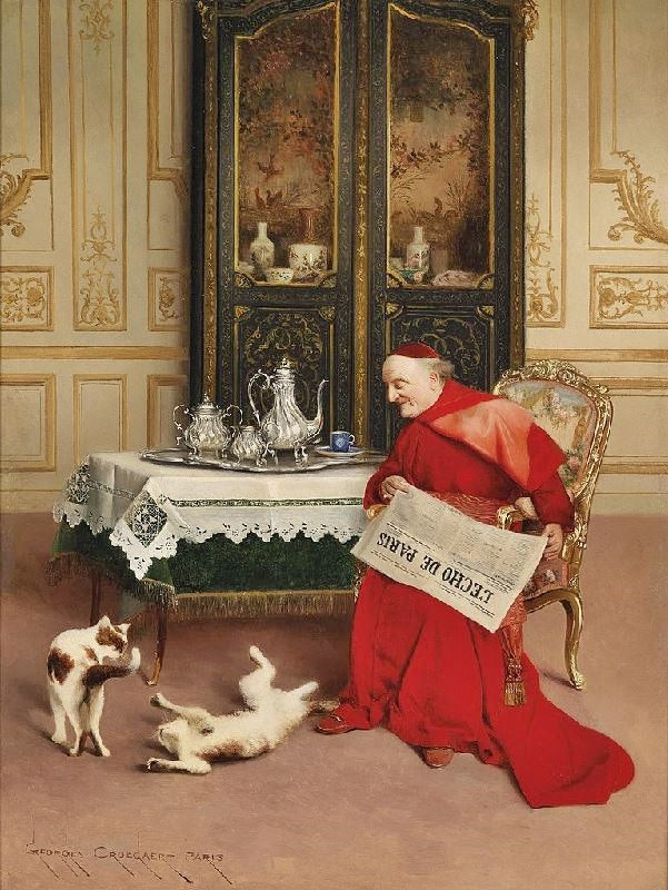 Cat Games by Georges Croegaert