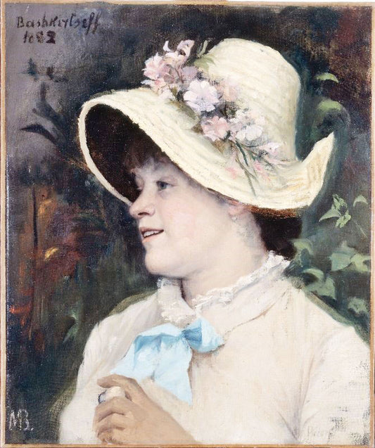 Paris, Portrait Of Irma by Marie Bashkirtseff