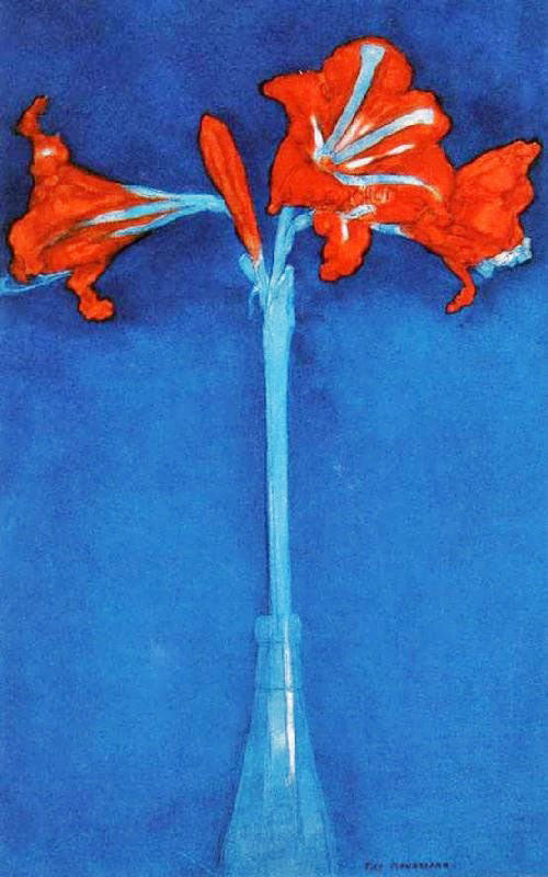 Amaryllis by Piet Mondrian