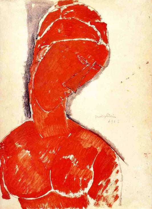 Nude Bust by Amedeo Modigliani
