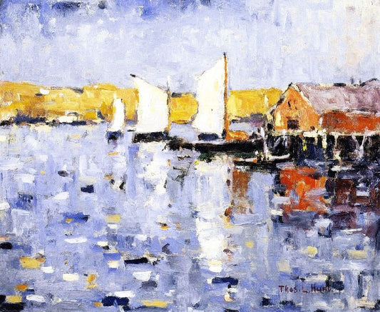 Harbor Sails by Thomas L. Hunt