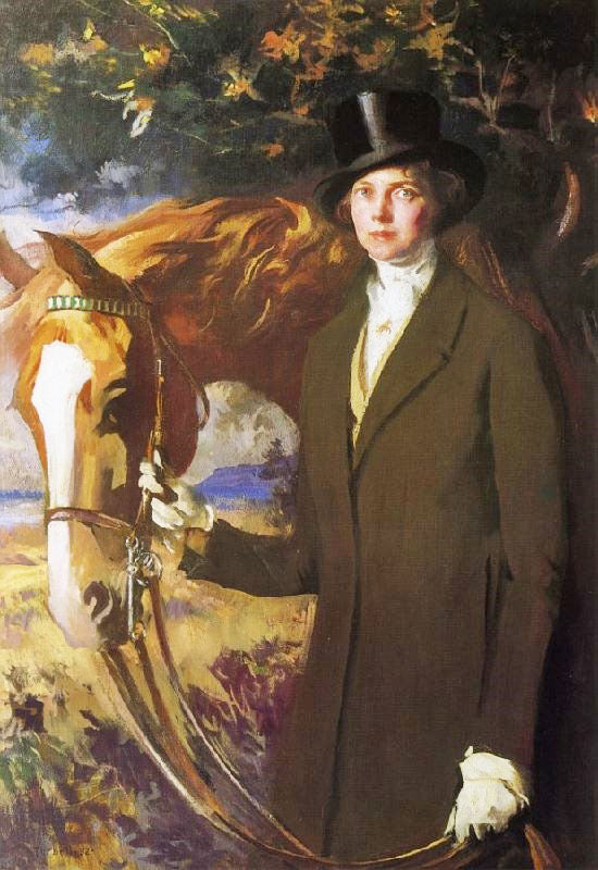 Mary And Eaglet by Edmund Tarbell