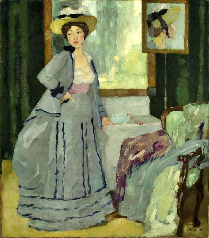 Before Going Out by Leo Putz