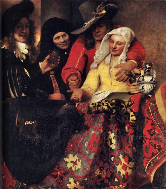The Procuress by Johannes Vermeer