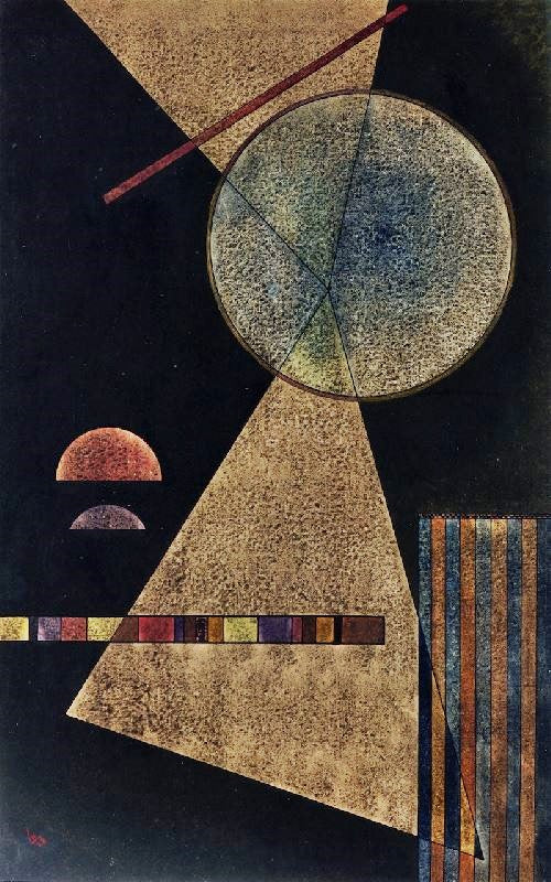 Meeting-Point by Wassily Kandinsk