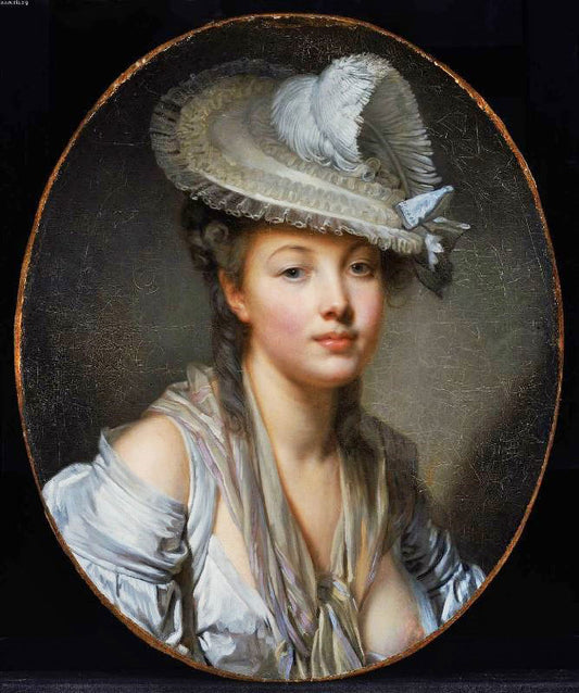 The White Hat by Jean-Baptiste Greuze
