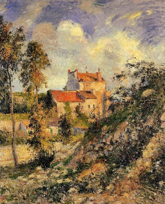 Les Mathurins, Pontoise by Camille Pissarro