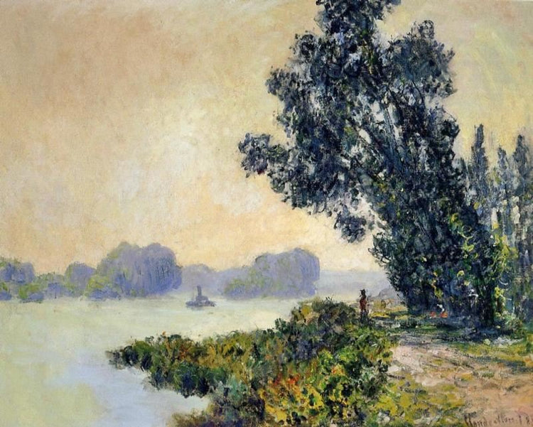 The Towpath At Granval by Claude Oscar Monet