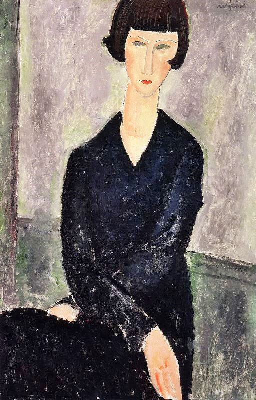The Black Dress by Amedeo Modigliani
