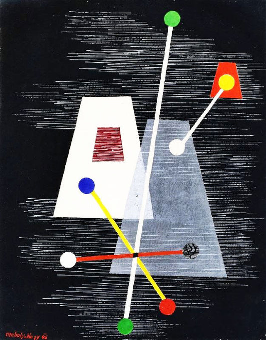 Truncated Pyramids by László Moholy-Nag