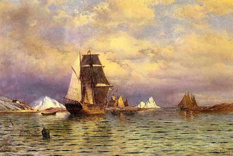 Looking Out Of Battle Harbor by William Bradford