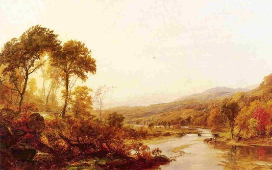 Headwaters Of The Hudson by Jasper Francis Cropse