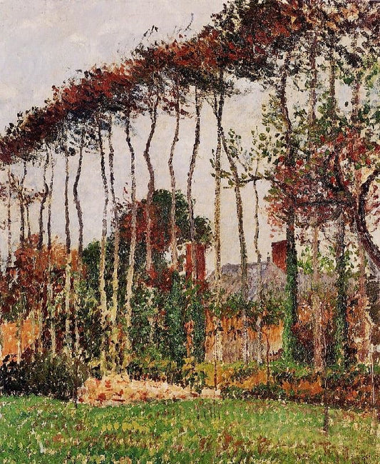 Landscape At Varengeville by Camille Pissarro