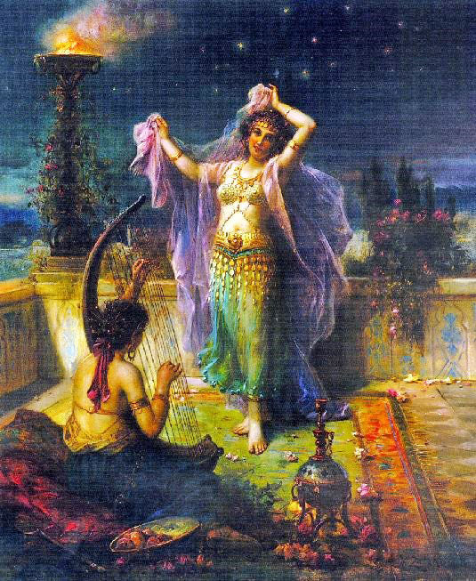 Arabian Nights by Hans Zatzka