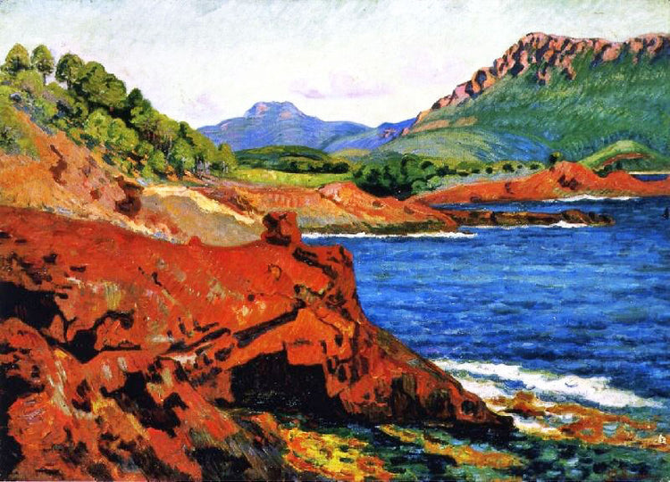 Agay, La Pointe Du Dramont Saint-Martin by Armand Guillaumin