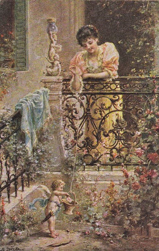 Love’S Messenger by Hans Zatzka