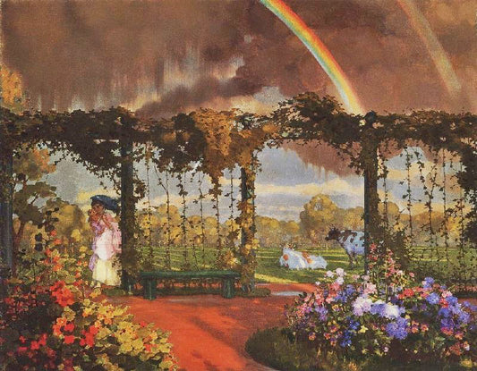 Landscape With A Rainbow, 1915 by Konstantin Somov