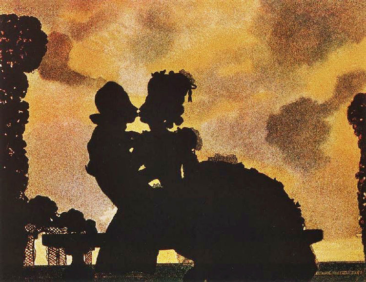 The Kiss, 1906 by Konstantin Somov