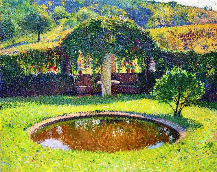 Bassin Et Tonnelle Sud-Ouest De Parc De Marquayrol by Henri Martin