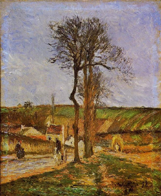 Near Pointoise by Camille Pissarro