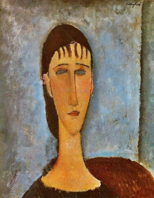 Portrait Of A Young Girl by Amedeo Modigliani