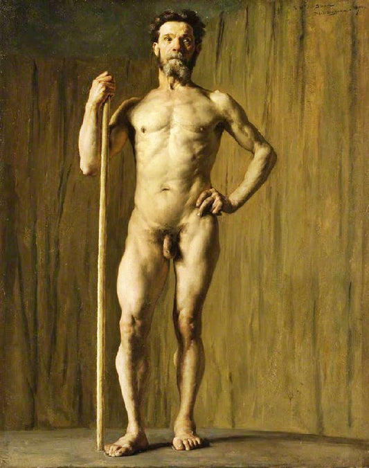 Academic Study Of A Male Nude by Pascal Dagnan-Bouveret