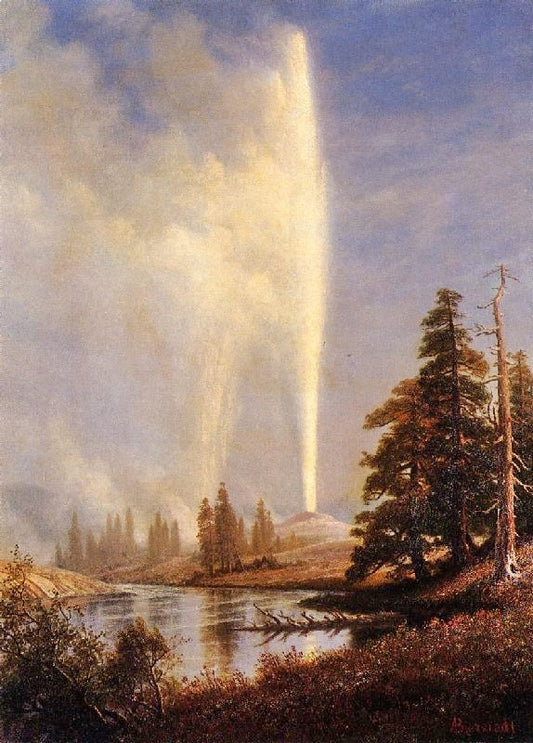Old Faithful by Albert Bierstadt