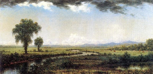Storm Clouds Over The New Jersey Marshes by Martin Johnson Heade