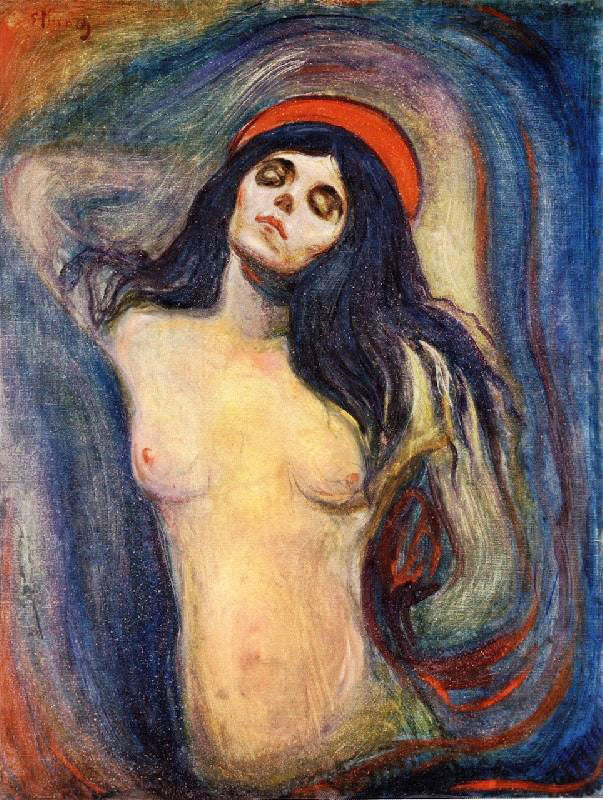 Madonna, 1894 by Edvard Munch