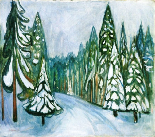New Snow by Edvard Munch