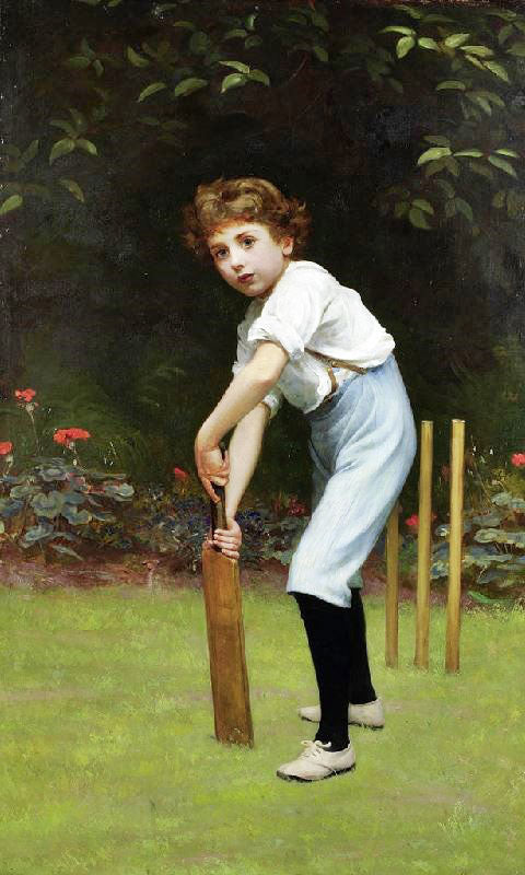Captain Of The Eleven by Philip Hermogenes Calderon