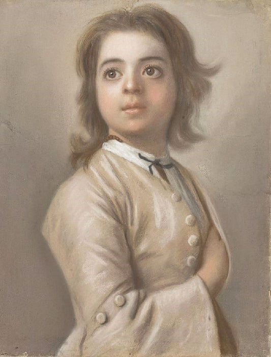 Study Of A Boy by Jean-Étienne Liotard