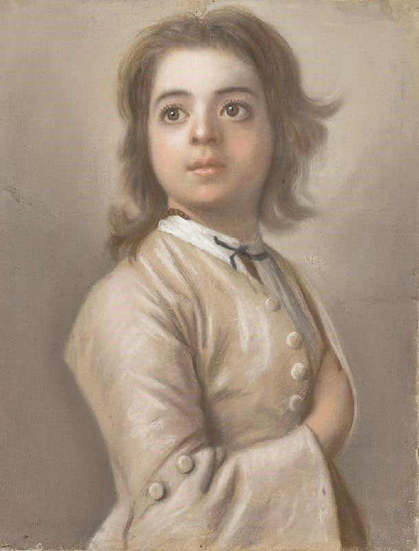 Study Of A Boy by Jean-Étienne Liotard