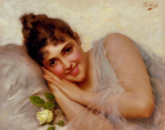 A Florentine Beauty by Tito Conti