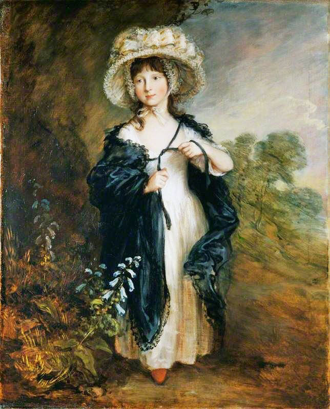 Miss Haverfield by Thomas Gainsborough