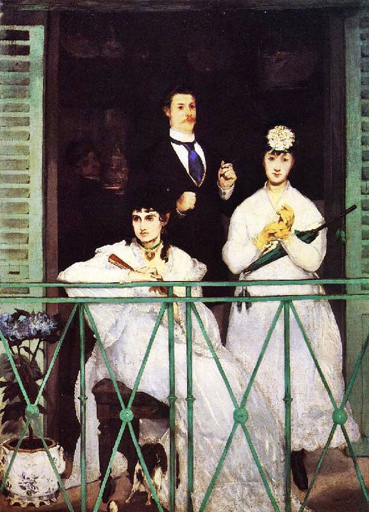 The Balcony by Édouard Manet