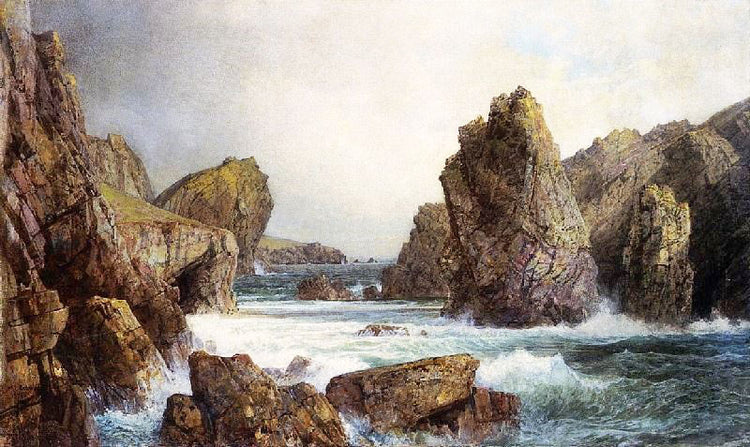 Rocky Inlet by William Trost Richards