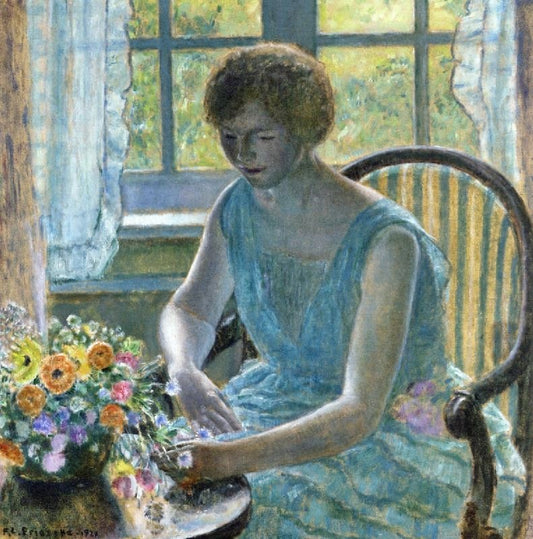 The Window, 1924 by Frederick Carl Frieseke