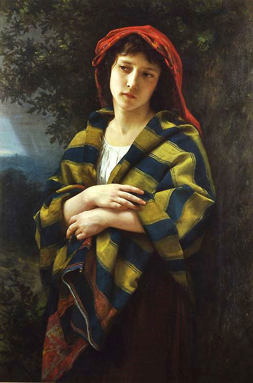 During The Storm by William Bouguereau