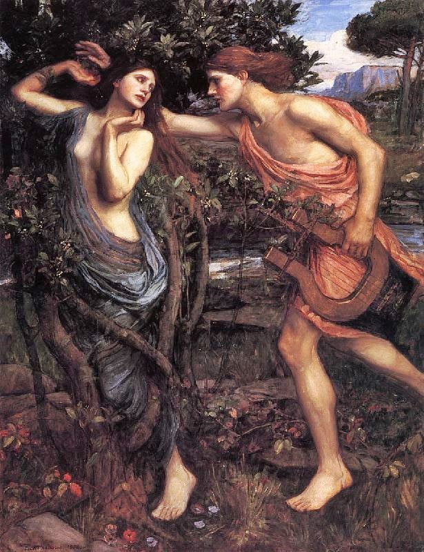Apollo And Daphne by John William Waterhouse