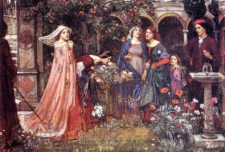 The Enchanted Garden by John William Waterhouse