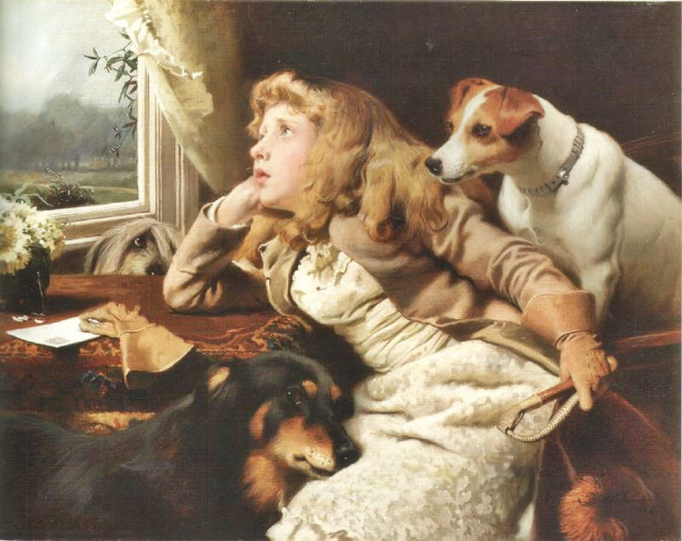 No Ride Today by Charles Burton Barber