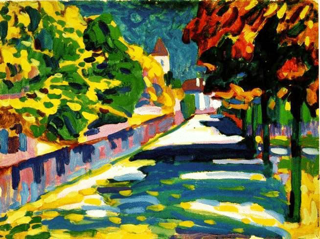 Autumn In Bavaria by Wassily Kandinsk
