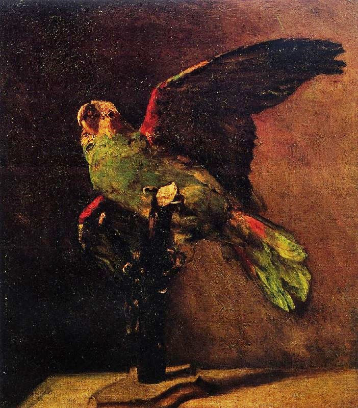 Stuffed Green Parrot by Vincent van Gogh