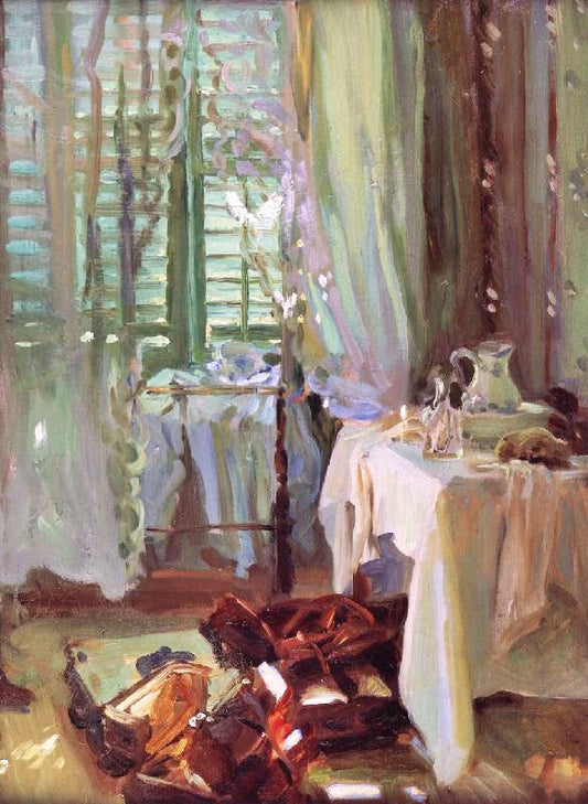 An Hotel Room by John Singer Sargent