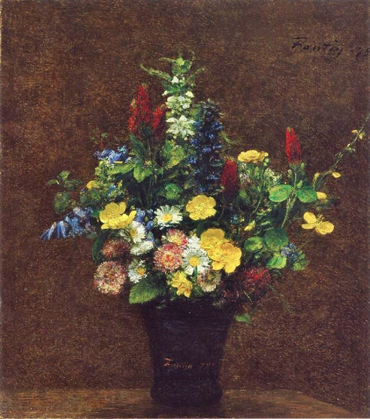Wildflowers by Henri Fantin-Latour