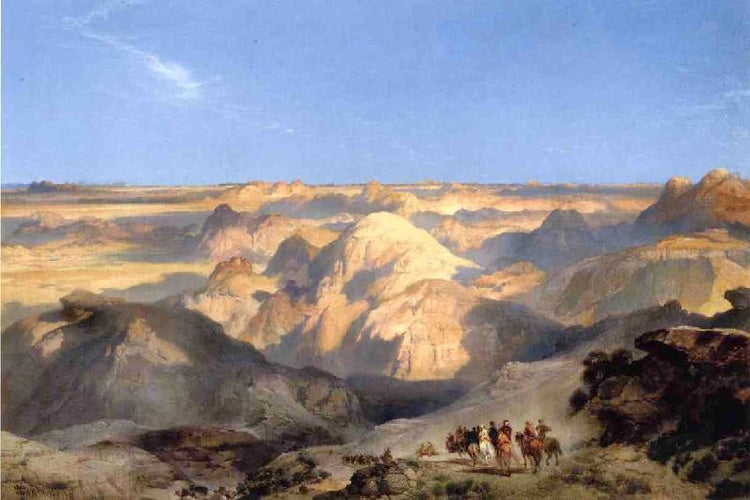 Badlands Of The Dakota by Thomas Moran