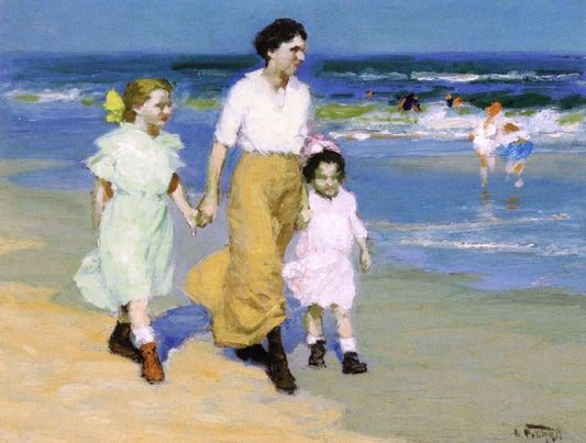 By The Sea by Edward Potthast
