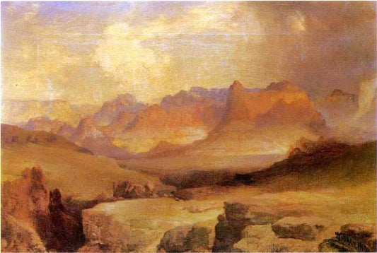 View Of Yosemite by Thomas Moran